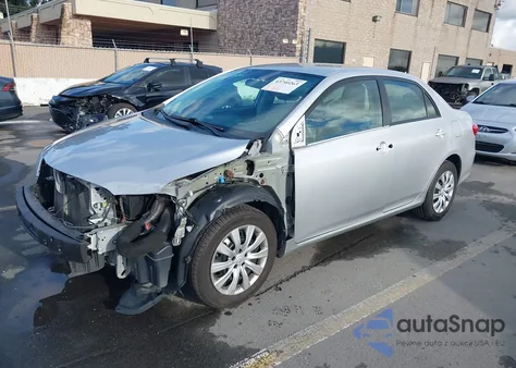 2012 Toyota Corolla Le z USA, uszkodzony, nr VIN 2T1BU4EE9CC796461